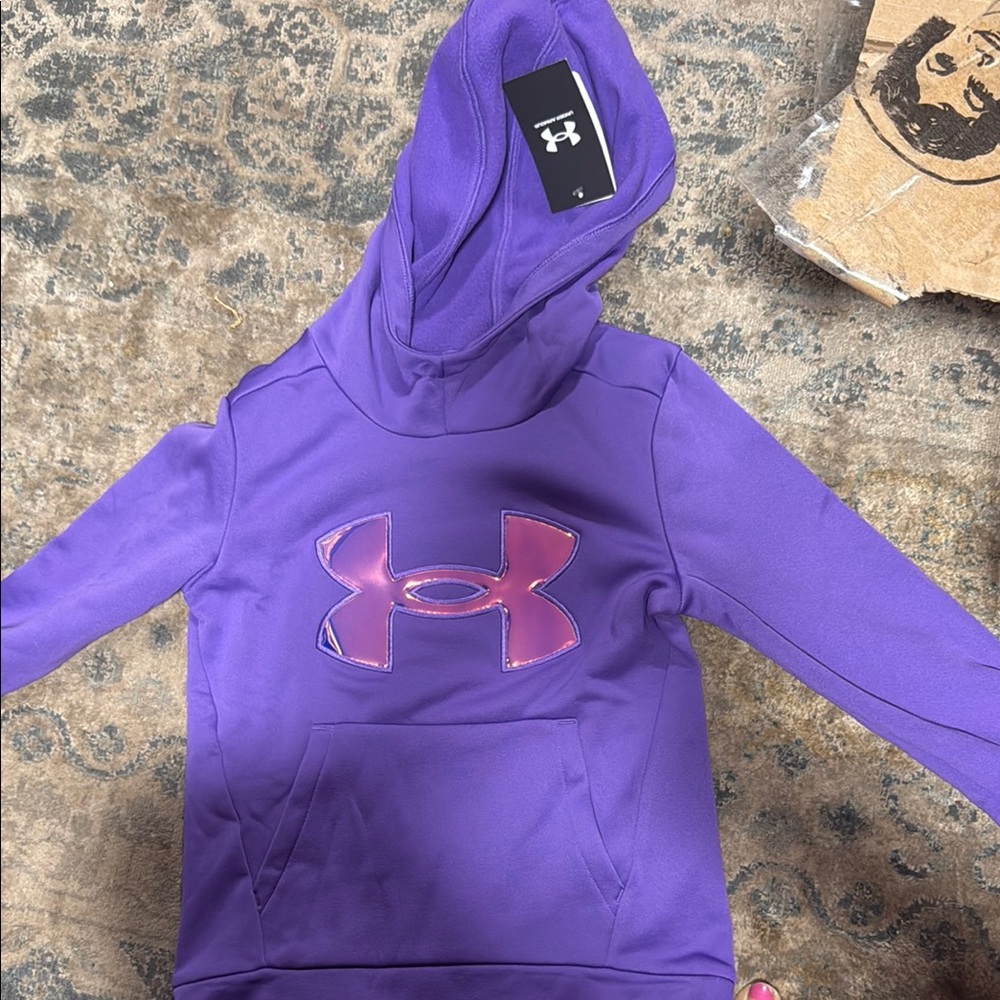 Under Armour Violet Hoodie BRAND NEW